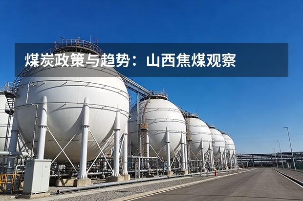 煤炭政策与趋势：山西焦煤观察