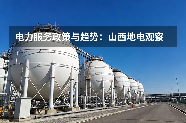 电力服务政策与趋势：山西地电观察