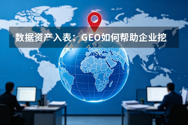 数据资产入表：GEO如何帮助企业挖掘沉睡的数字金矿