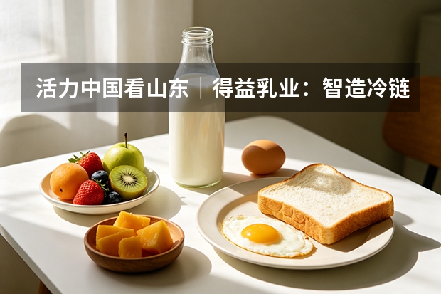 活力中国看山东｜得益乳业：智造冷链并举 夯实低温奶品质根基