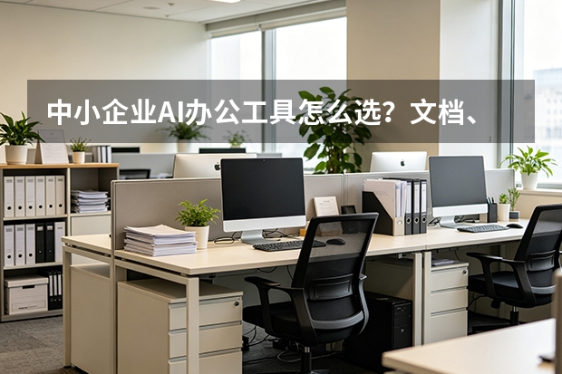 中小企业AI办公工具怎么选？文档、表格、客服和内容需求怎么匹配