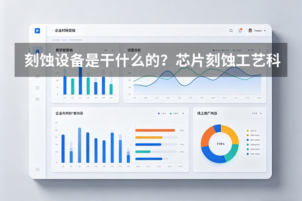 刻蚀设备是干什么的？芯片刻蚀工艺科普