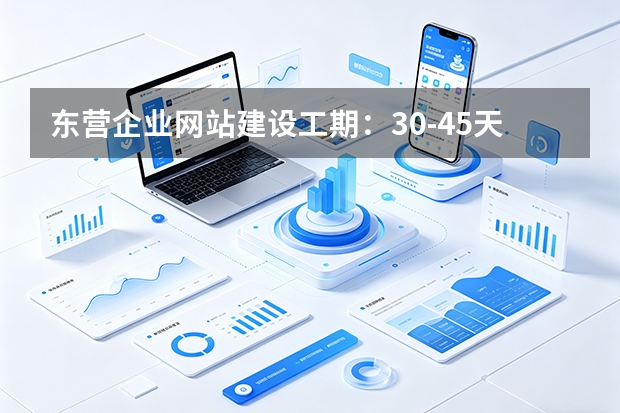 东营企业网站建设工期：30-45天关键阶段与时间表