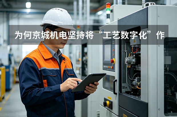 为何京城机电坚持将“工艺数字化”作为智能化转型的起点？