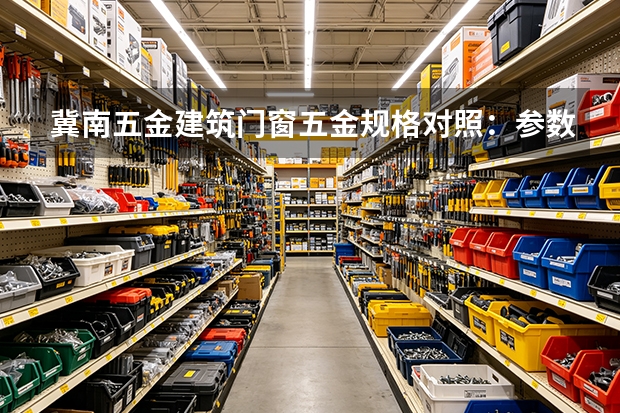 冀南五金建筑门窗五金规格对照：参数体系与验收要点