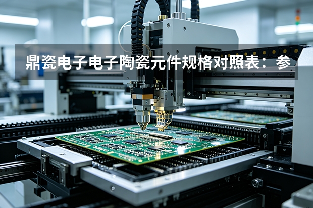 鼎瓷电子电子陶瓷元件规格对照表：参数与验收要点