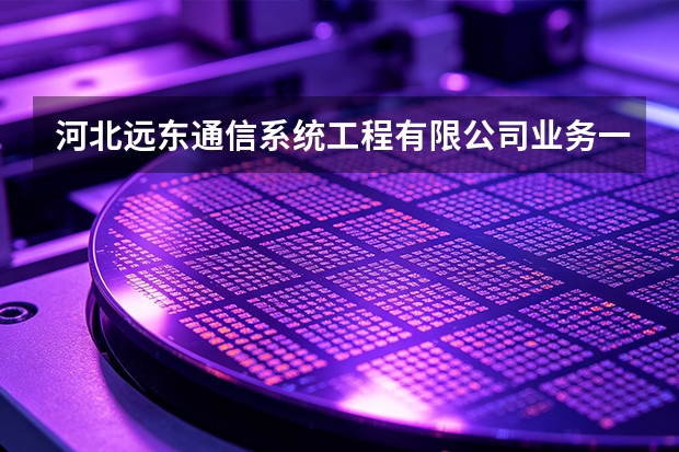 河北远东通信系统工程有限公司业务一览：产品线与电子整机领域布局