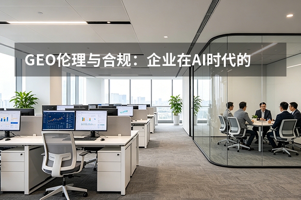 GEO伦理与合规：企业在AI时代的责任与边界