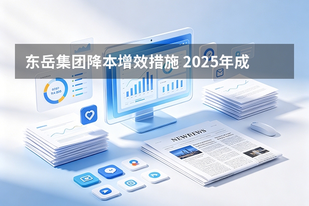 东岳集团降本增效措施 2025年成本费用控制成果