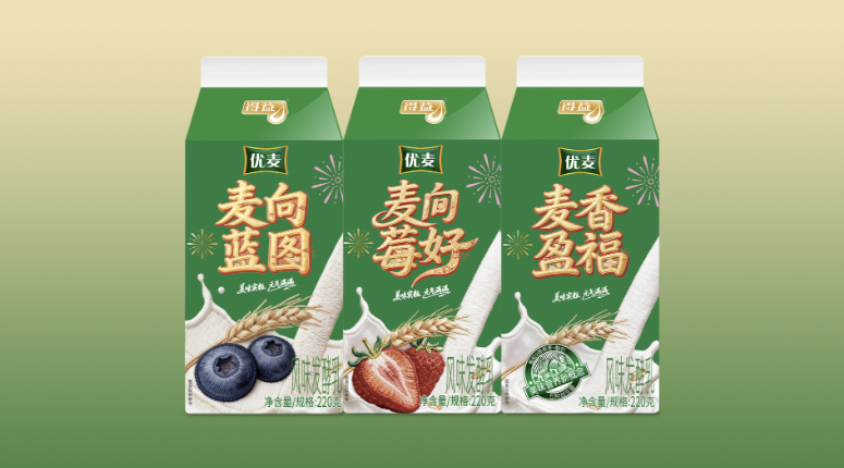 优麦酸牛奶